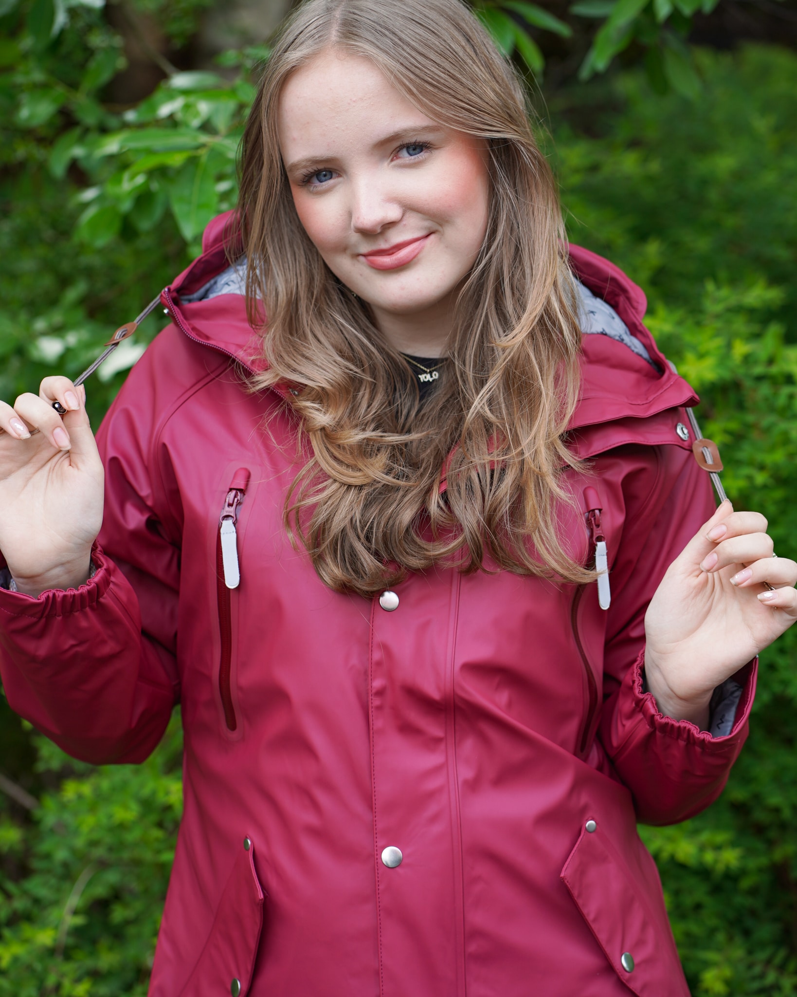 Kattnakken Regnparkas, Voksen<br>Fôret Regnparkas til Voksne – Unisex-modell, Perfekt for Øsende Regnvær!
