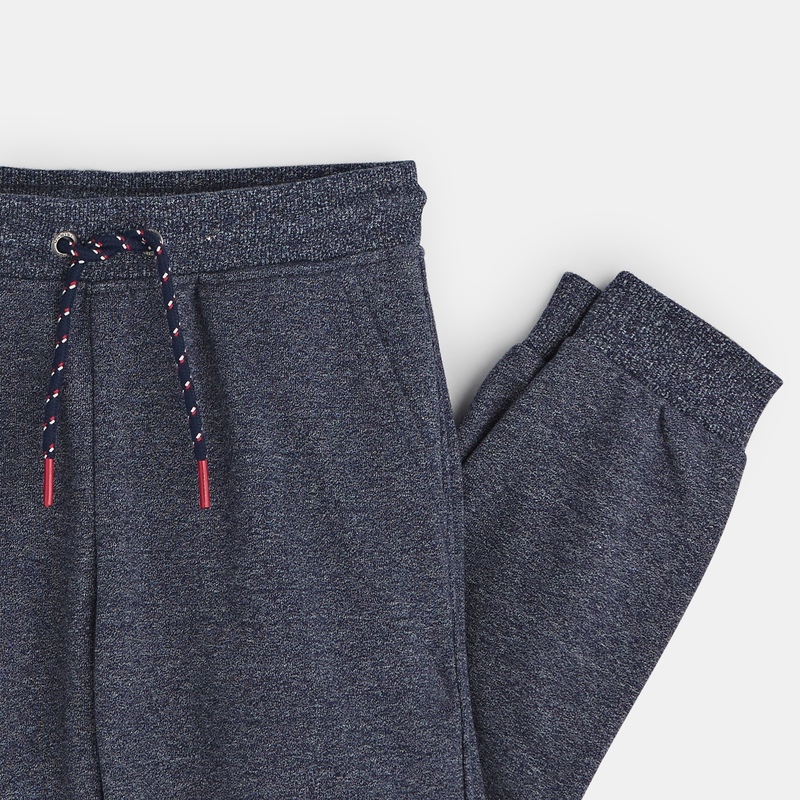 Pantalon de jogging en molleton bleu garçon
