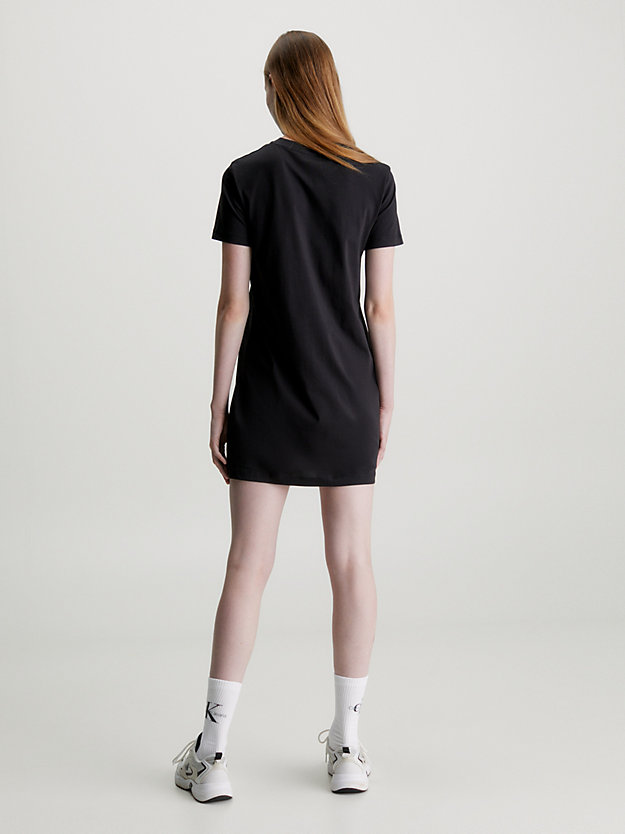 Vestido camiseta boyfriend com monograma