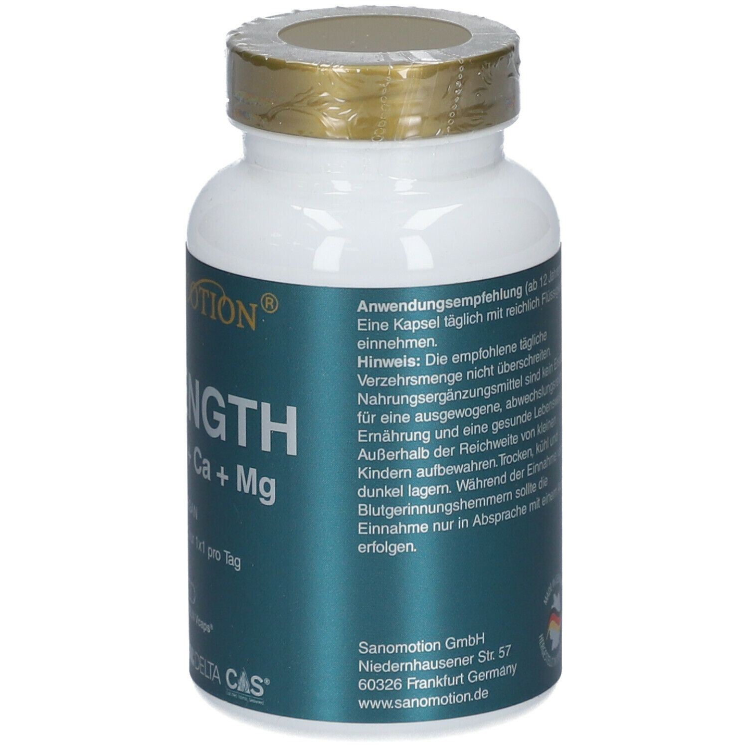 SANOMOTION® STRENGTH K2+D3+Ca+Mg