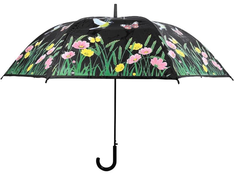 Esschert Design Schirm Wiese Mehrfarbig Regenschirm mit Farbwechsel