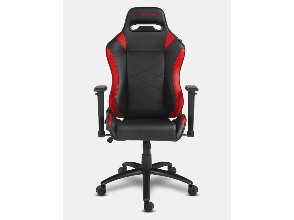 CADEIRA GAMING ALPHA GAMER AGATENA-ATENA - PRETO/VERMELHO