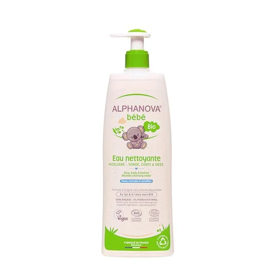 Eau Nettoyante   500 ml   de               Alphanova bébé