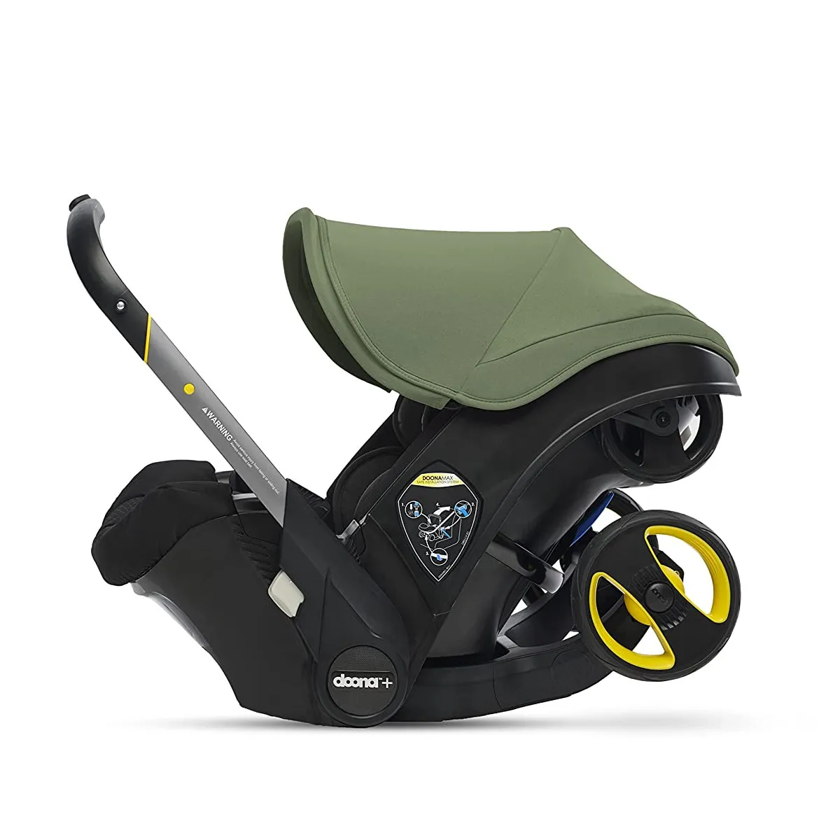 Doona Infant Car Seat & Latch Base Car Seat to Stroller Desert Green US Version