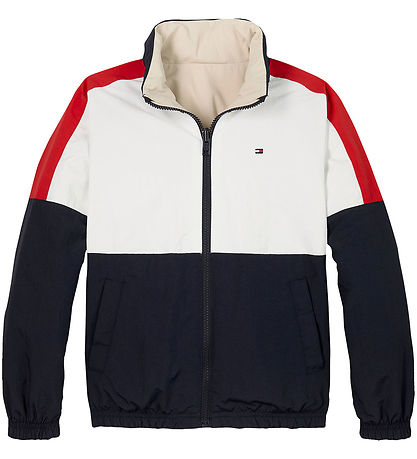 Tommy Hilfiger Jacke - Umkehrbar - Classic+ Beige/Fox Colourbloc