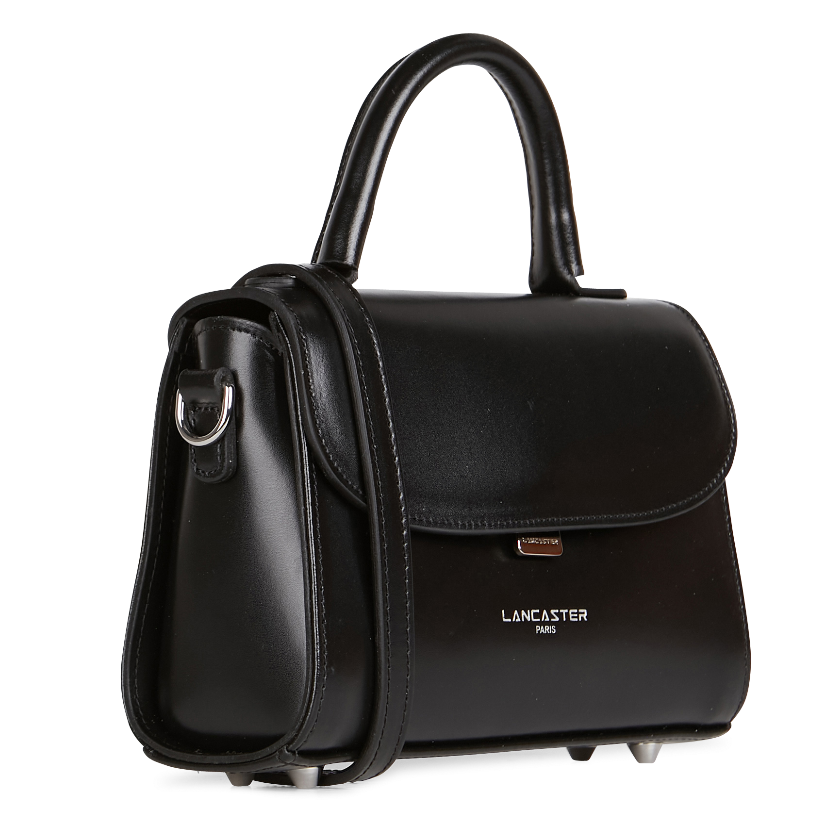 SUAVE EVEN - Sac porté épaule en cuir | Noir