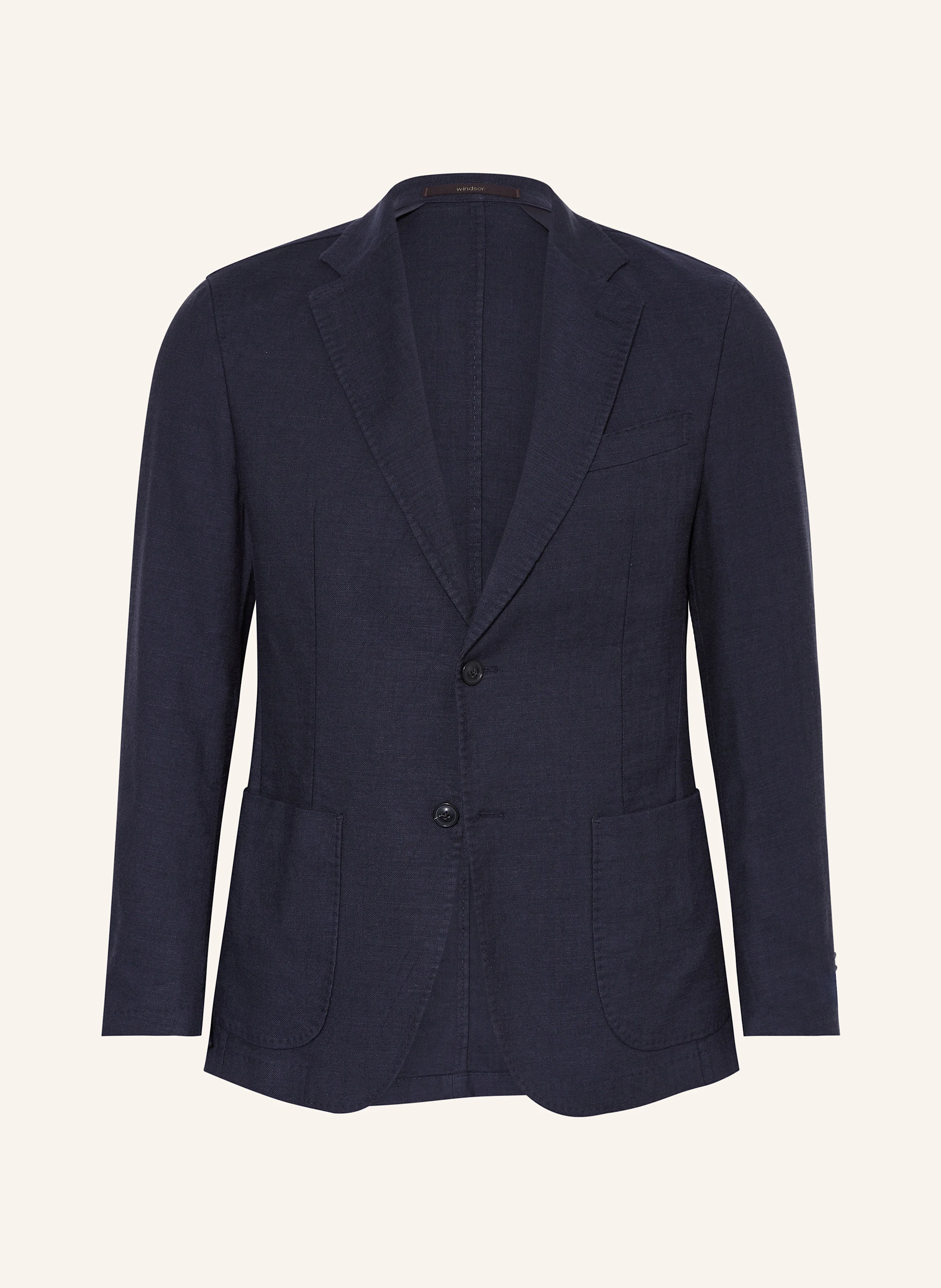 windsor. Anzugsakko GIRO Extra Slim Fit mit Leinen