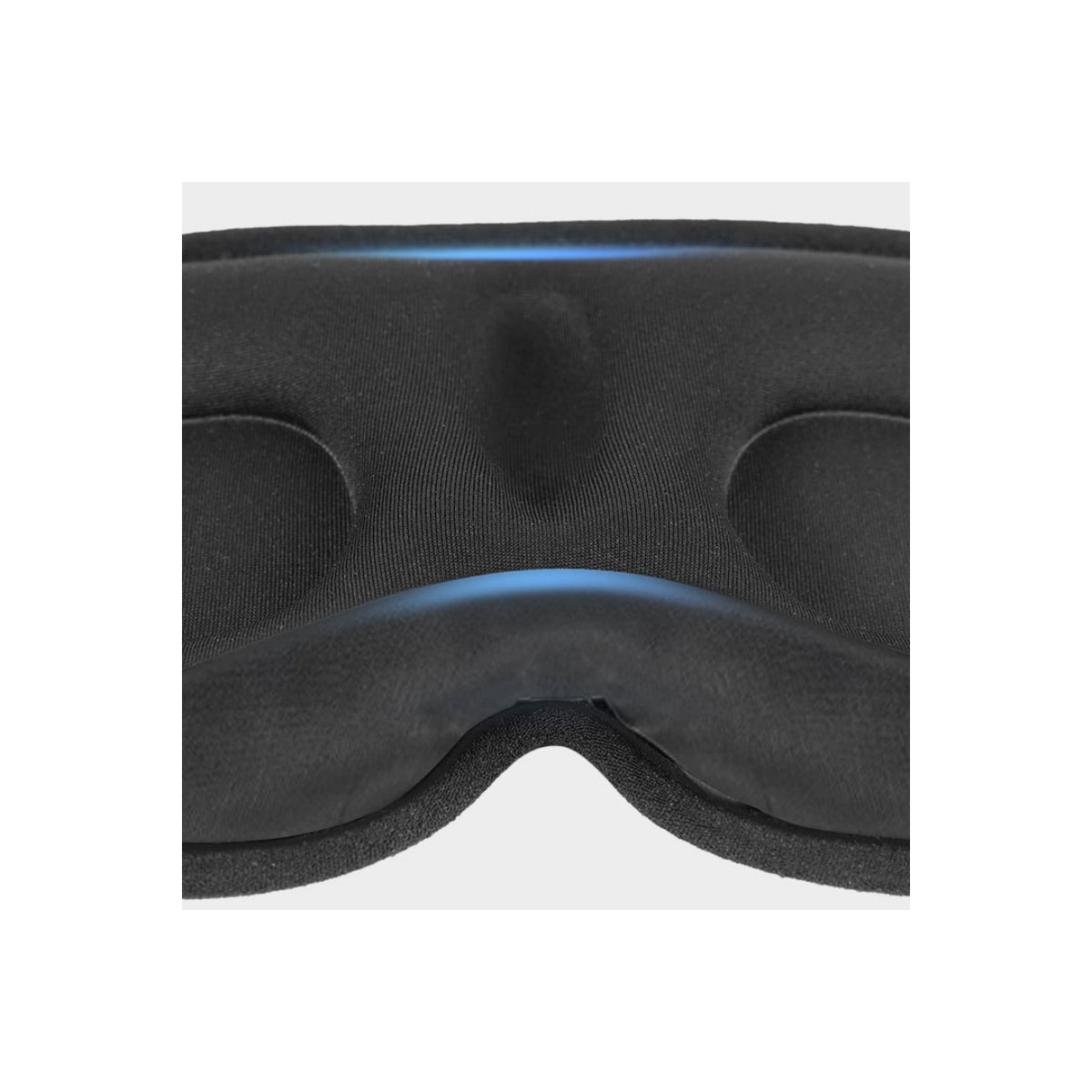 Komfortabel sovemaske / øyemaske Sort