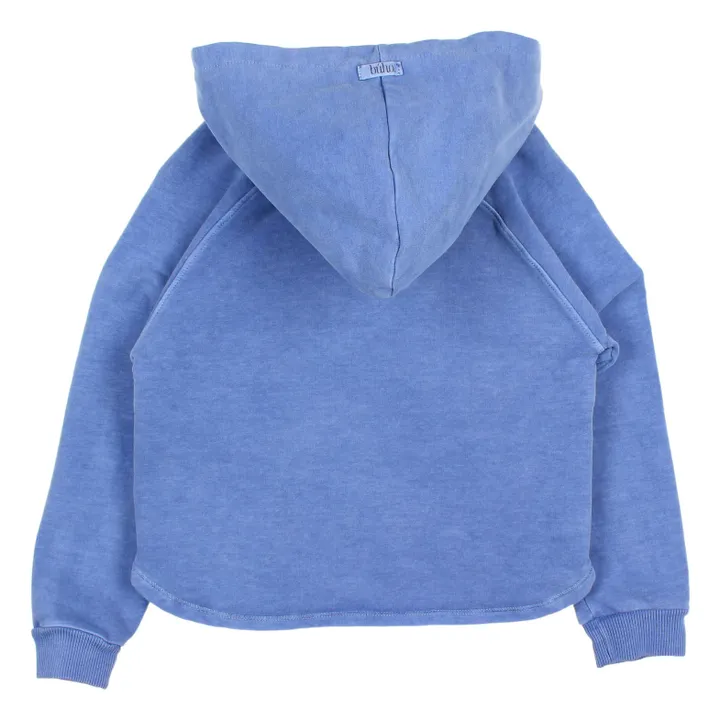 Búho Sweat à Capuche | Bleu