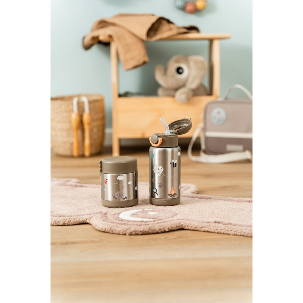 Køb DonebyDeer Sand Tiny Trails Insulated Sugerør Flaske