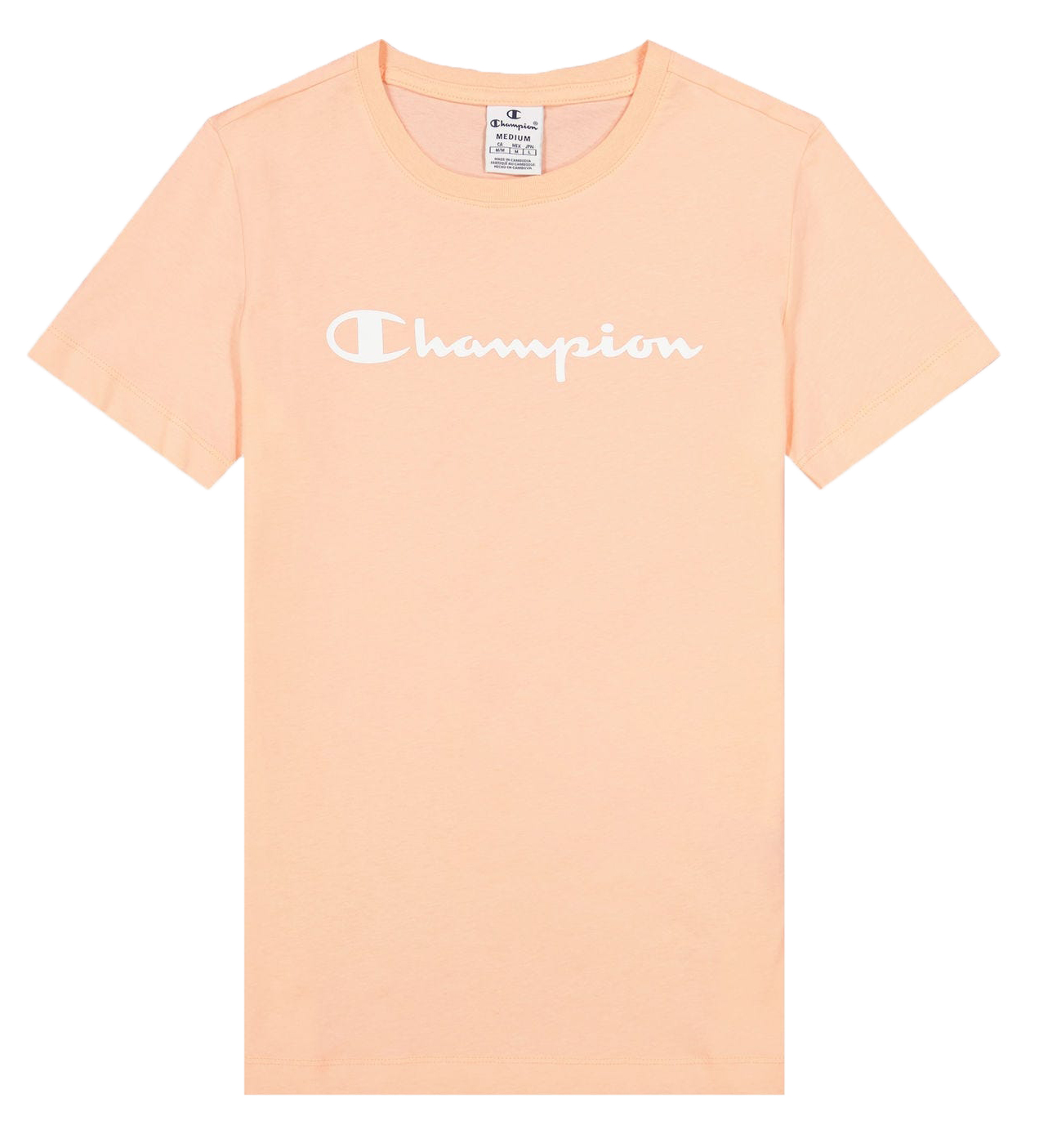 Crewneck T-Shirt Dame PS012/Peach Pearl