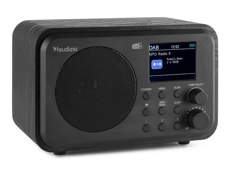 Audizio DAB  Radio Milan Schwarz DAB  Radio mit Bluetooth