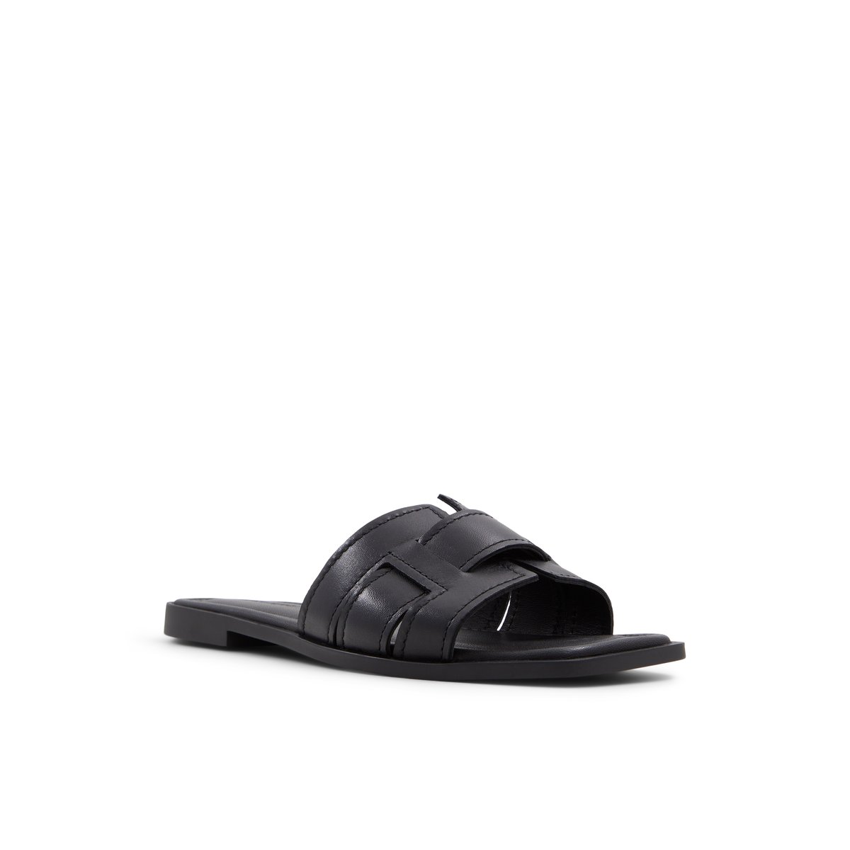 LUCA FERRI-Faraeberiel-Sandale athlétique - Talon plat - Noir