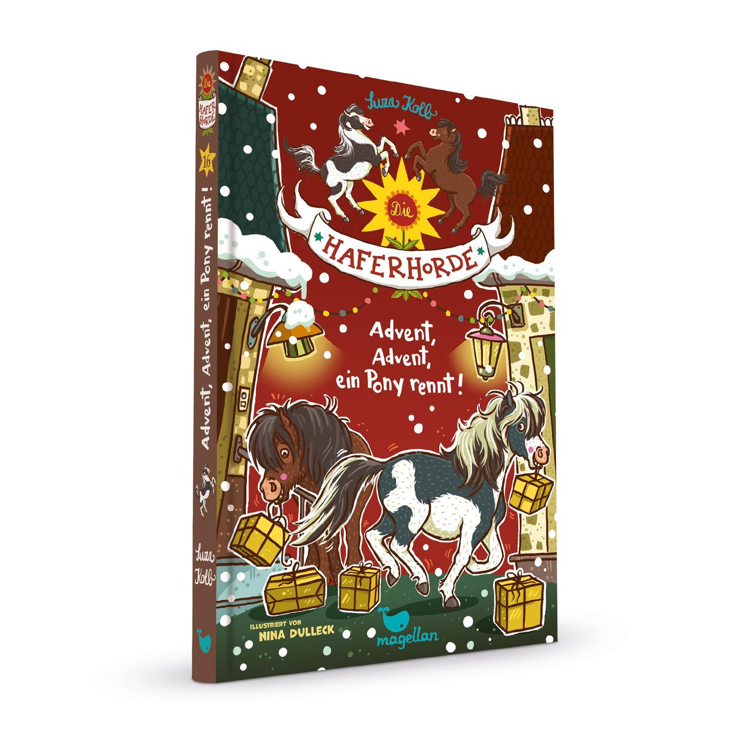 Advent, Advent, ein Pony rennt! / Die Haferhorde Bd.16