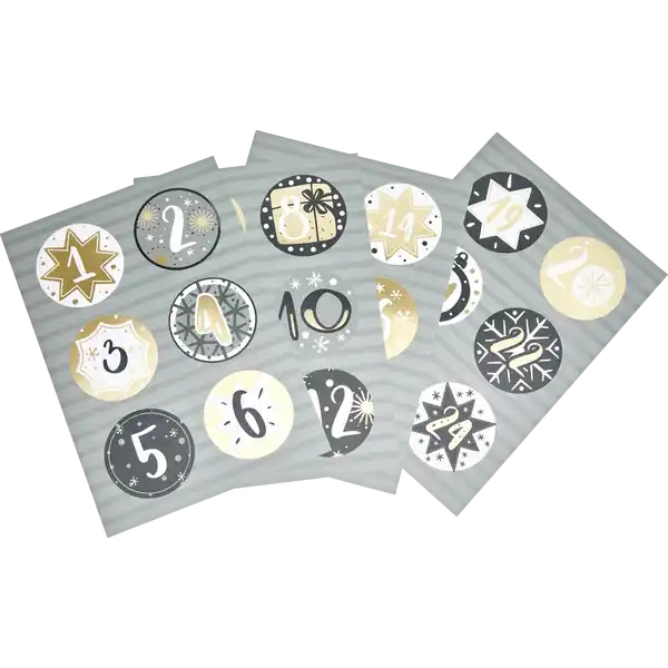Adventskalender Sticker