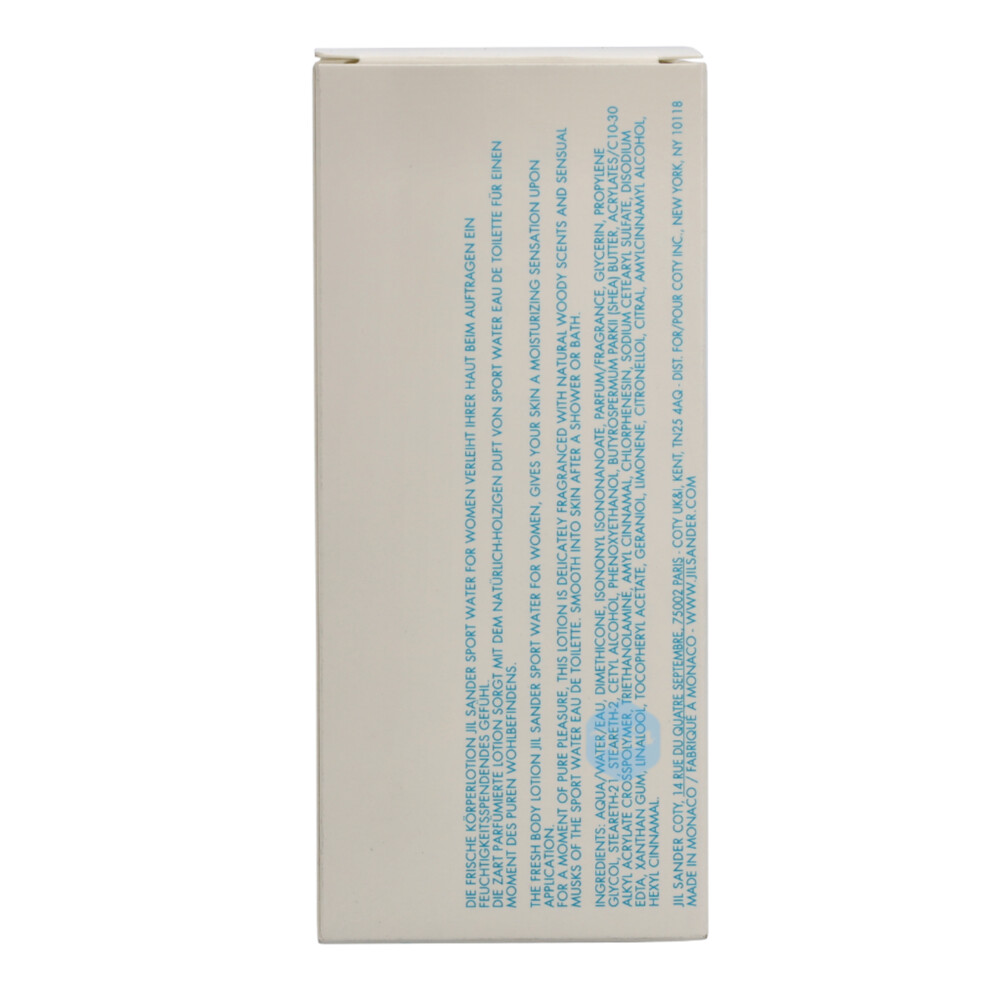 Jil Sander Sport Water for Woman Bodylotion150 ml