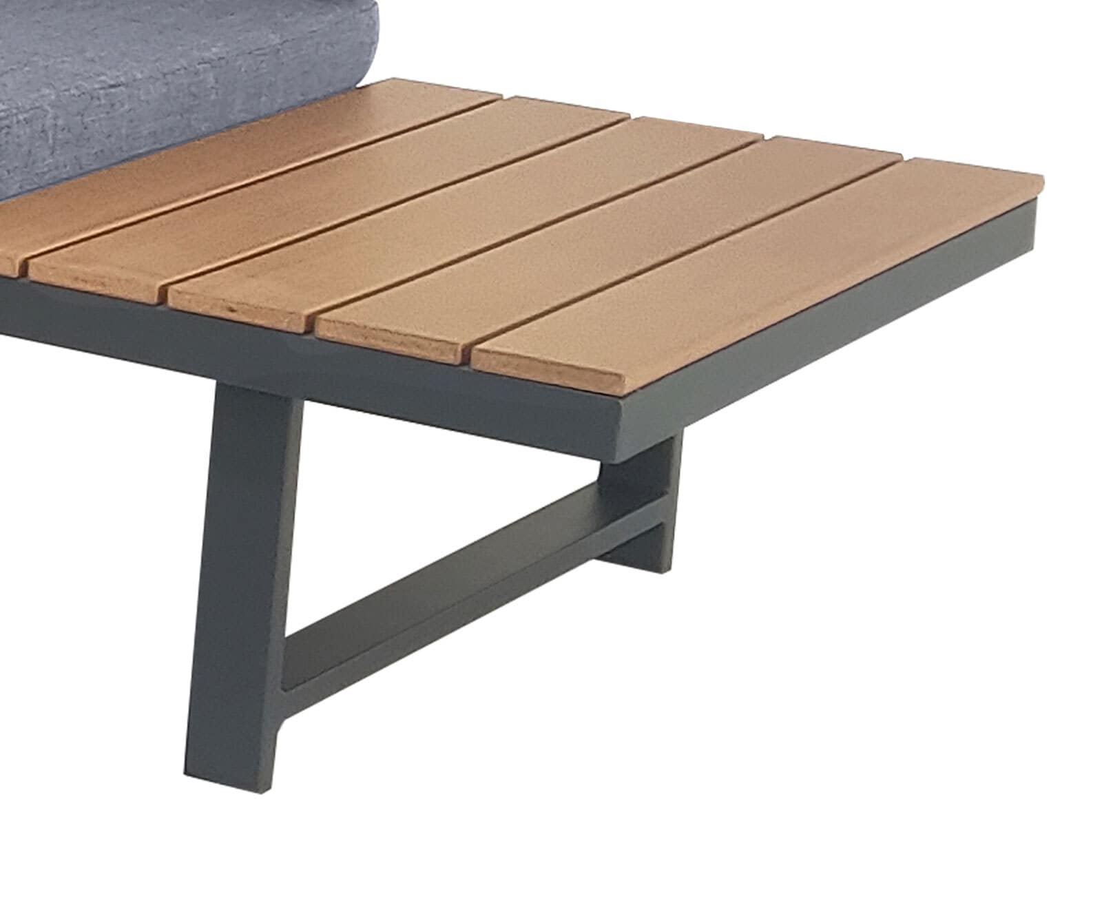 Garden FLAIR Loungemöbel Set BASEL A 3-teilig grau /braun