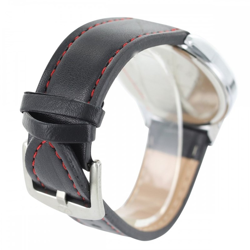 Coffret montre Homme GIORGIO bracelet Cuir Noir