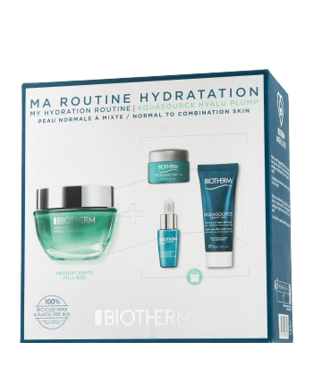 Biotherm Aquasource Pflegeset mit Hyalu Plump Gel 50ml-20ml-7ml-5ml