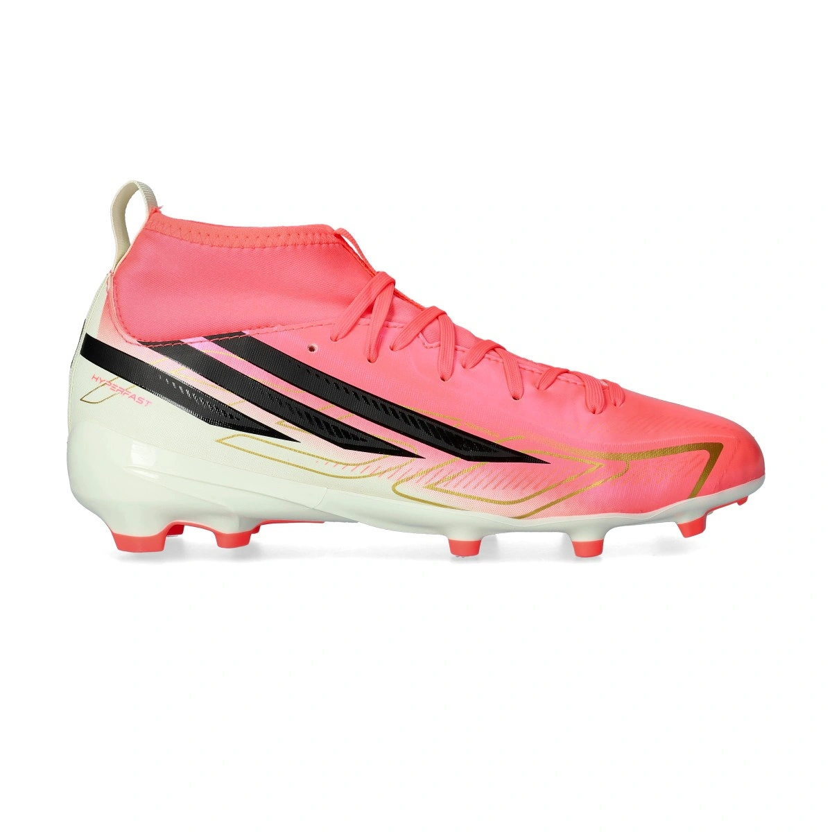Chuteira adidas F50 Hyperfast League Mid FG Criança