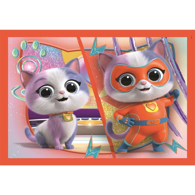 Disney Junior - Super Kitties - 4in1 Puzzle - 12+16+20+24 Teile