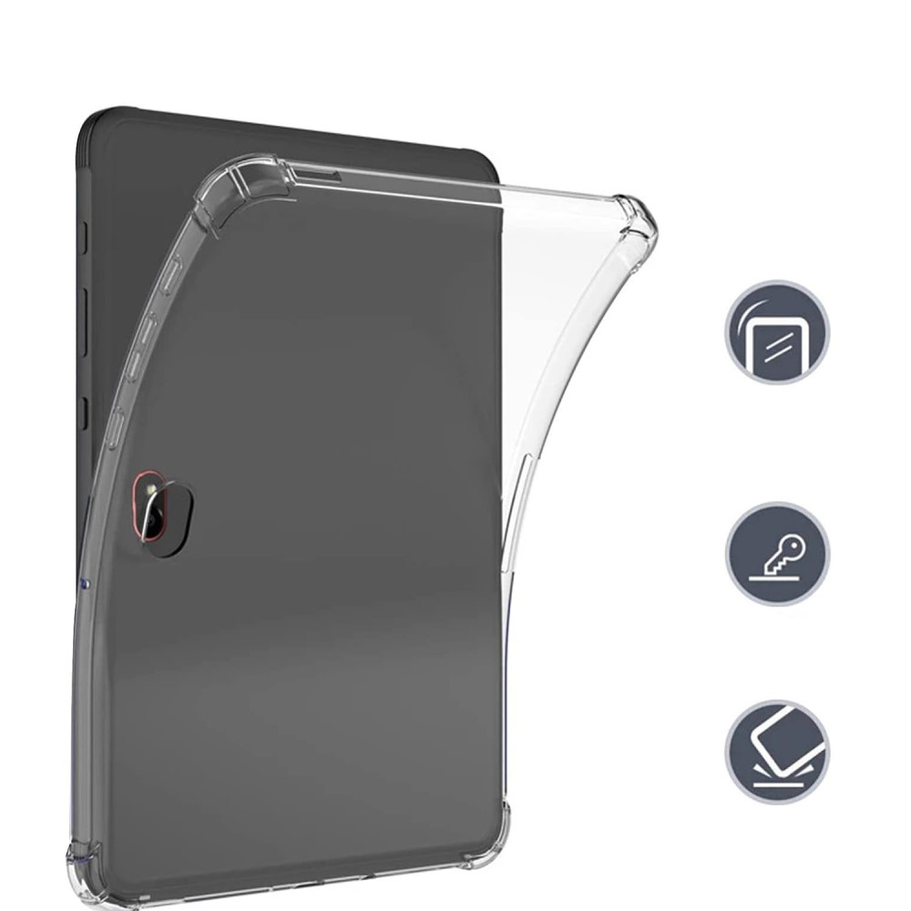 Samsung Galaxy Tab Active4 Pro Gummi Case Hülle Air Cushion Fallschutz - Transparent