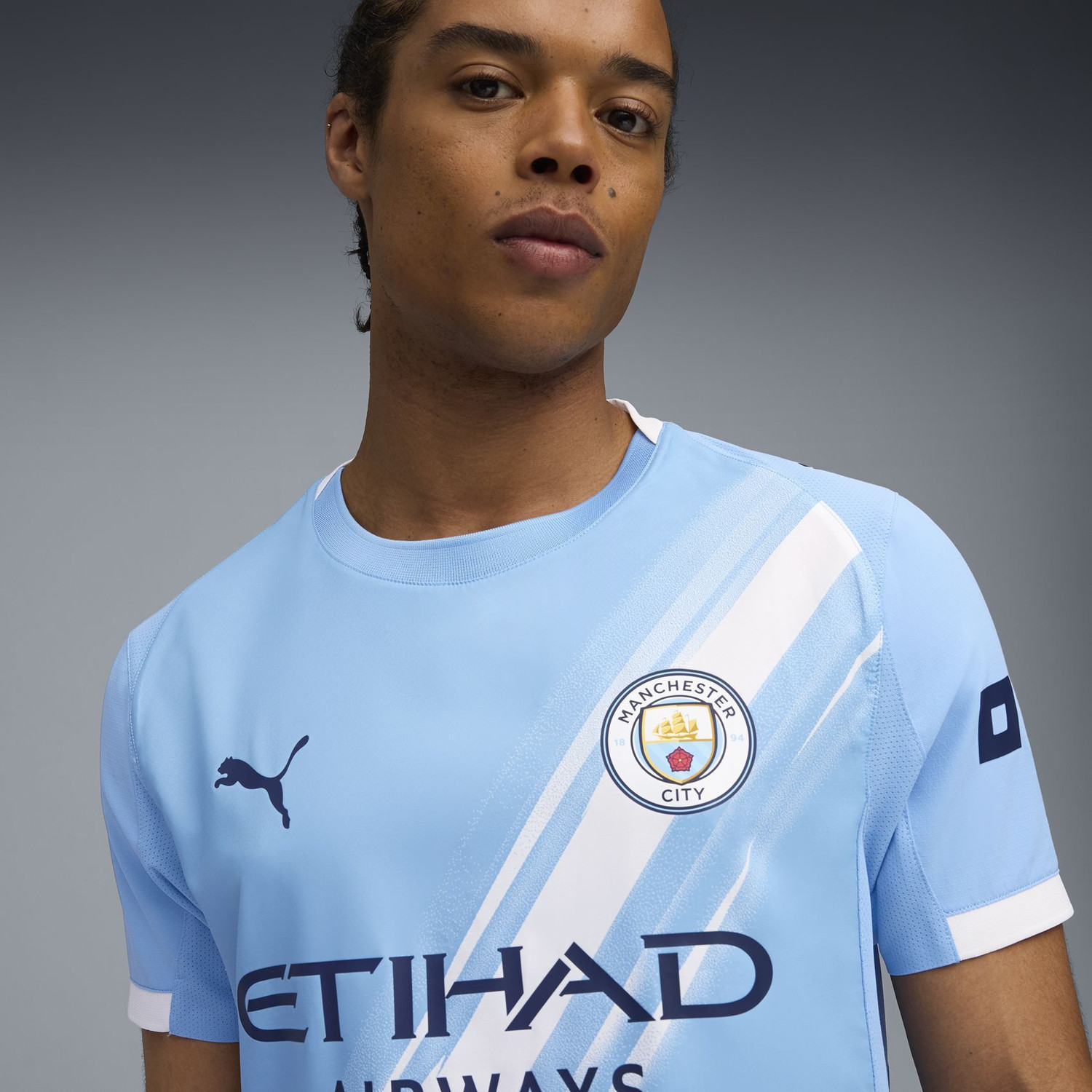 Puma Manchester City Authentic Thuis Shirt Haaland