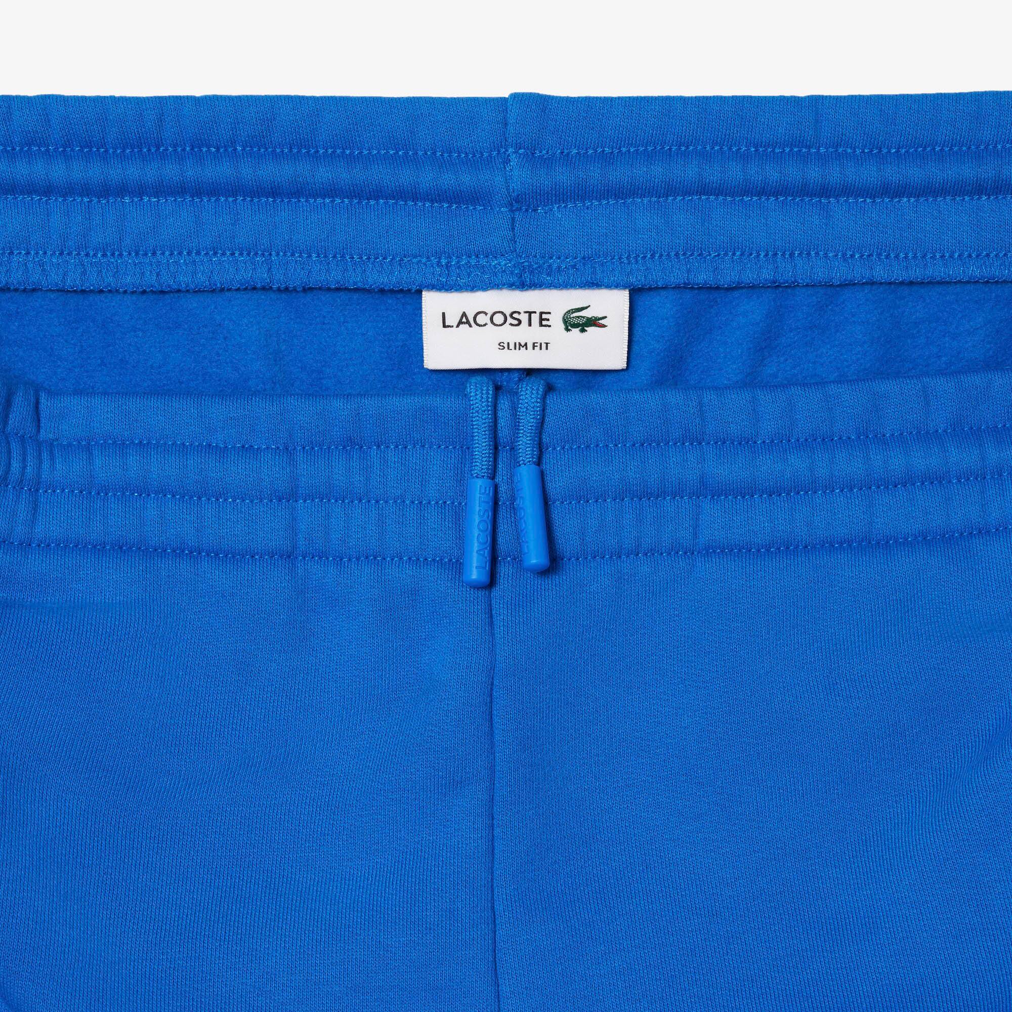 Herren LACOSTE Jogger Trainingshose aus Bio-Baumwollfleece Trainingshosen - Blau - Lacoste - Herren