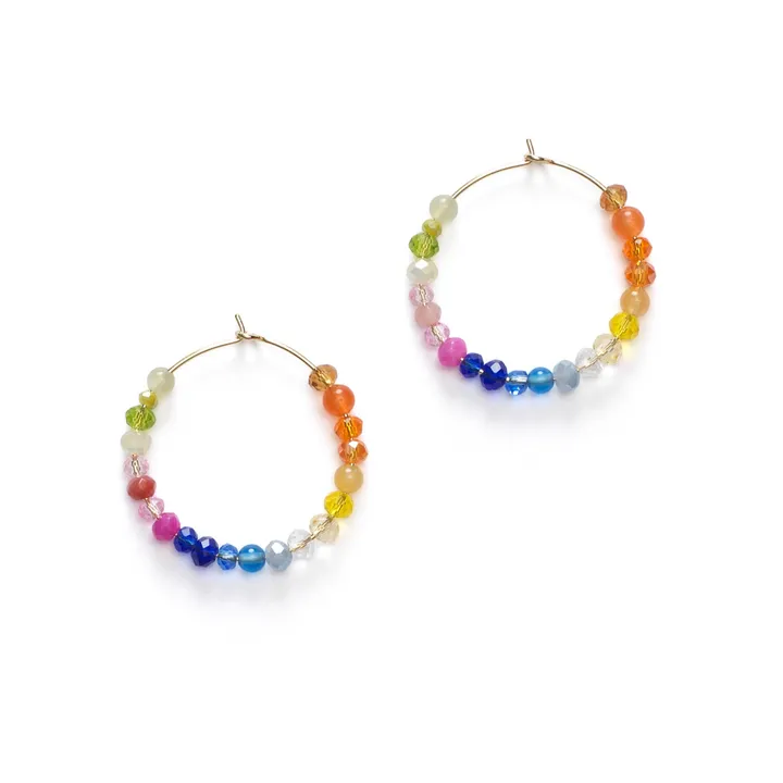 Anni Lu Boucles d'Oreilles Gili | Bleu