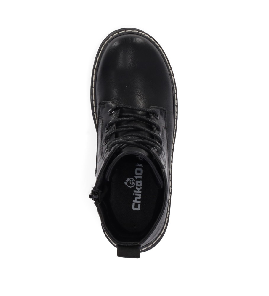 Chika10 Botas Infantis Suíça 01 Preto