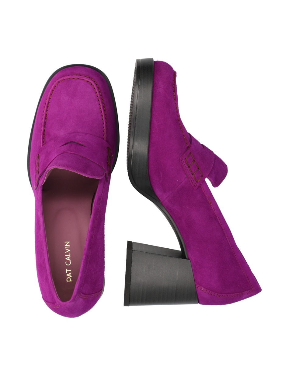 Veloursleder Pumps