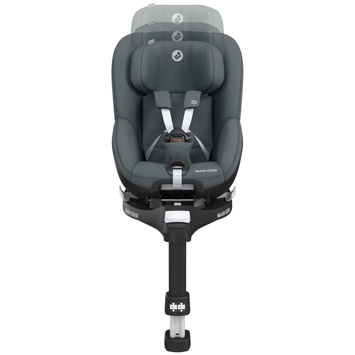 Maxi CosiMaxi Cosi   Pearl 360 mit Familyfix 360 authentic graphite