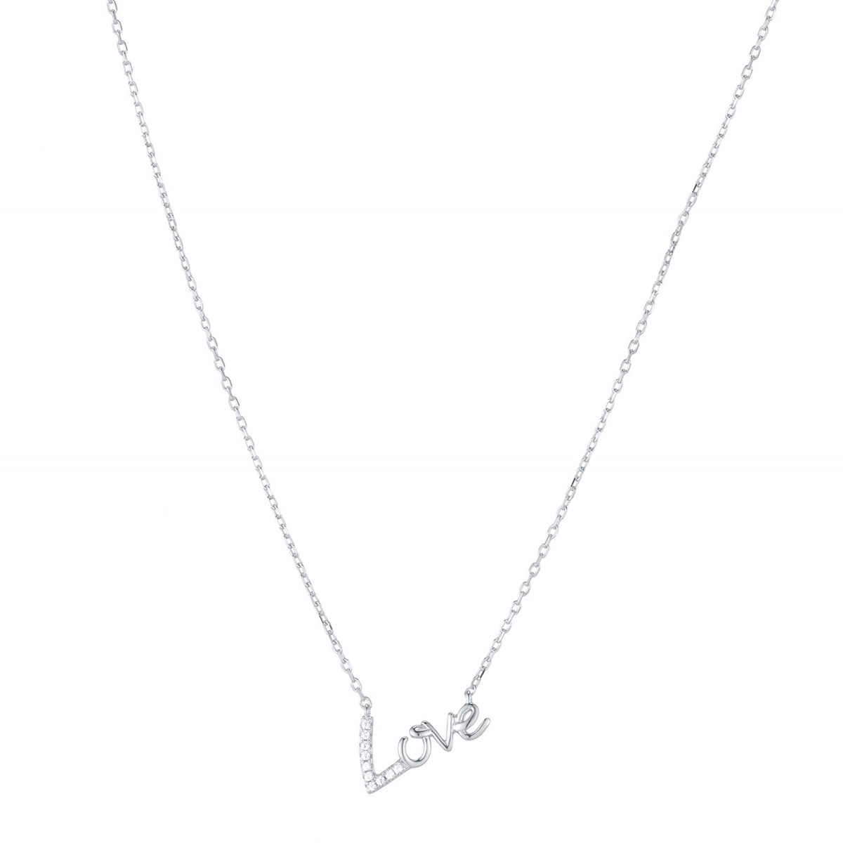 Collier Love Argent 925