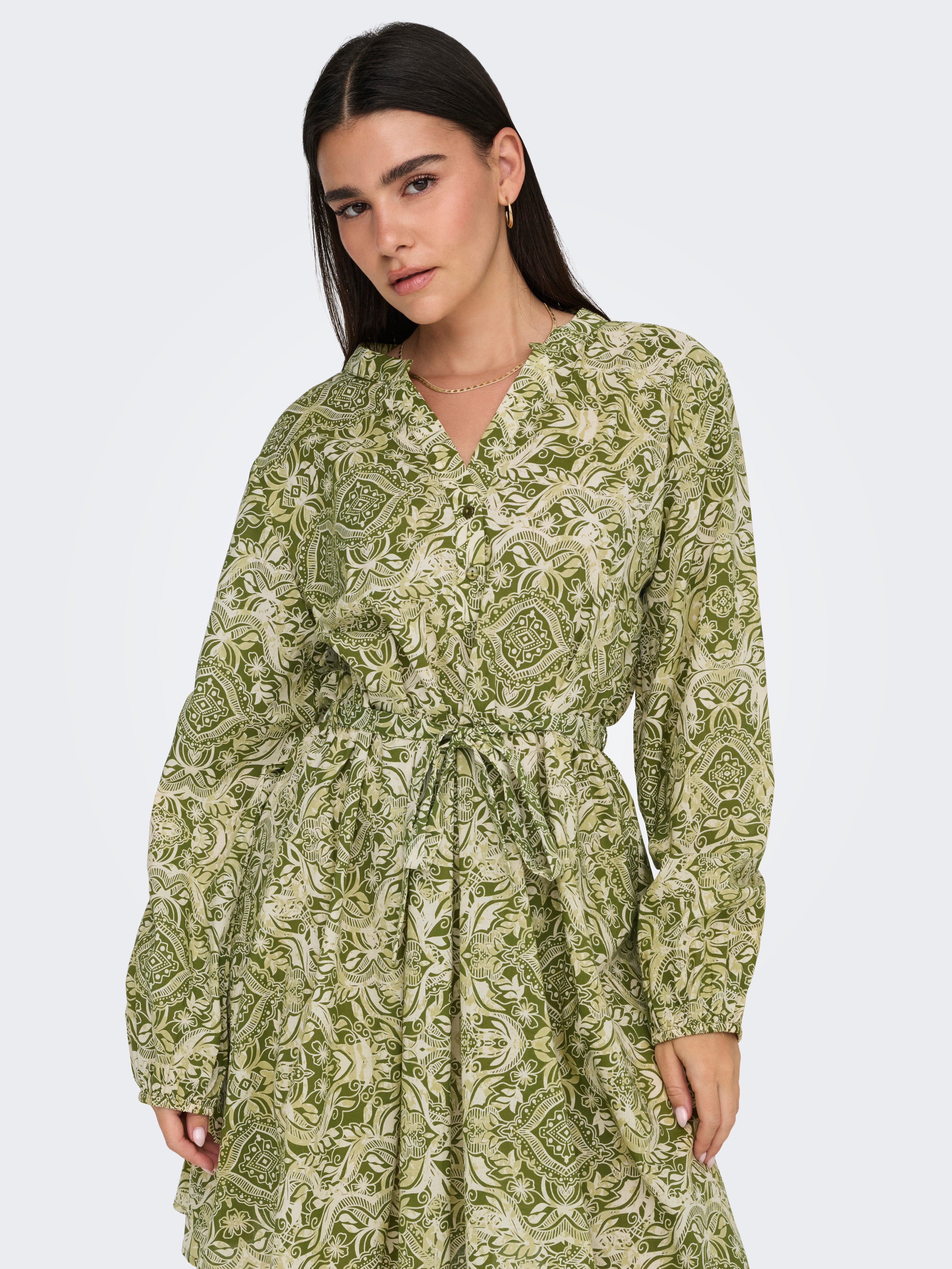 JDYANNA Kurzes Kleid Avocado