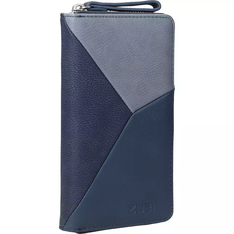 zwei Jana J2 - Geldbörse 12cc 20 cm nubuk-blue