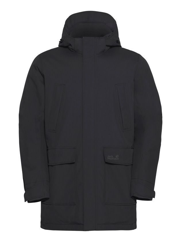 Jack Wolfskin Parka »CANYON SHIELD PARKA M« Winddicht, atmungsaktiv, Übergangsjacke