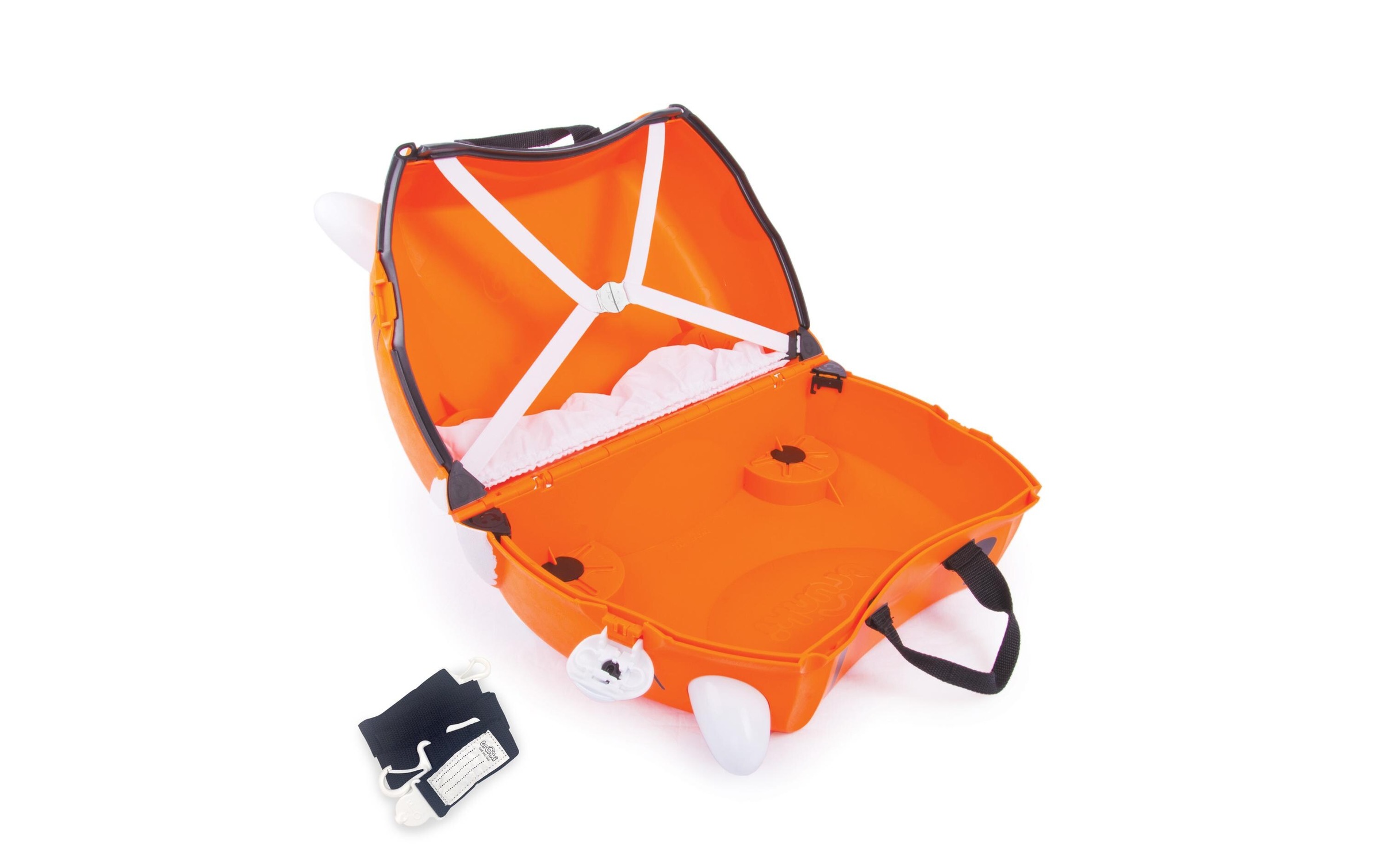 TRUNKI Trolley »Tiger Tipu« 4 Rollen