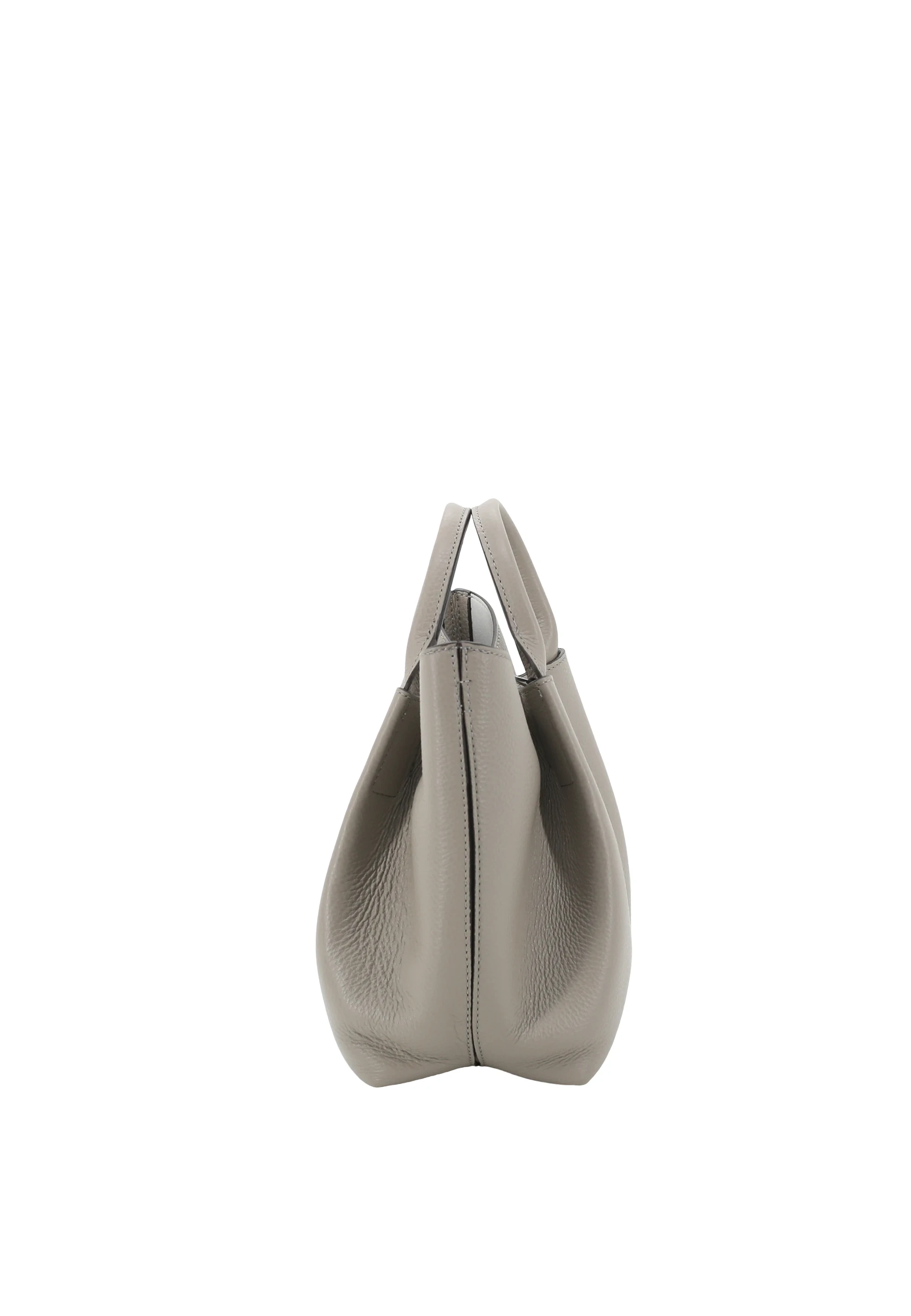 Shopper ESSENTIAL small Leather Agave Standard