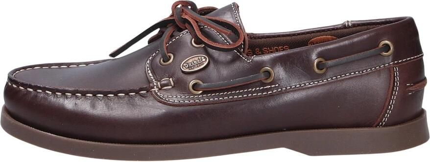 Dockers by Gerli heren leren mocassin donkerbruin