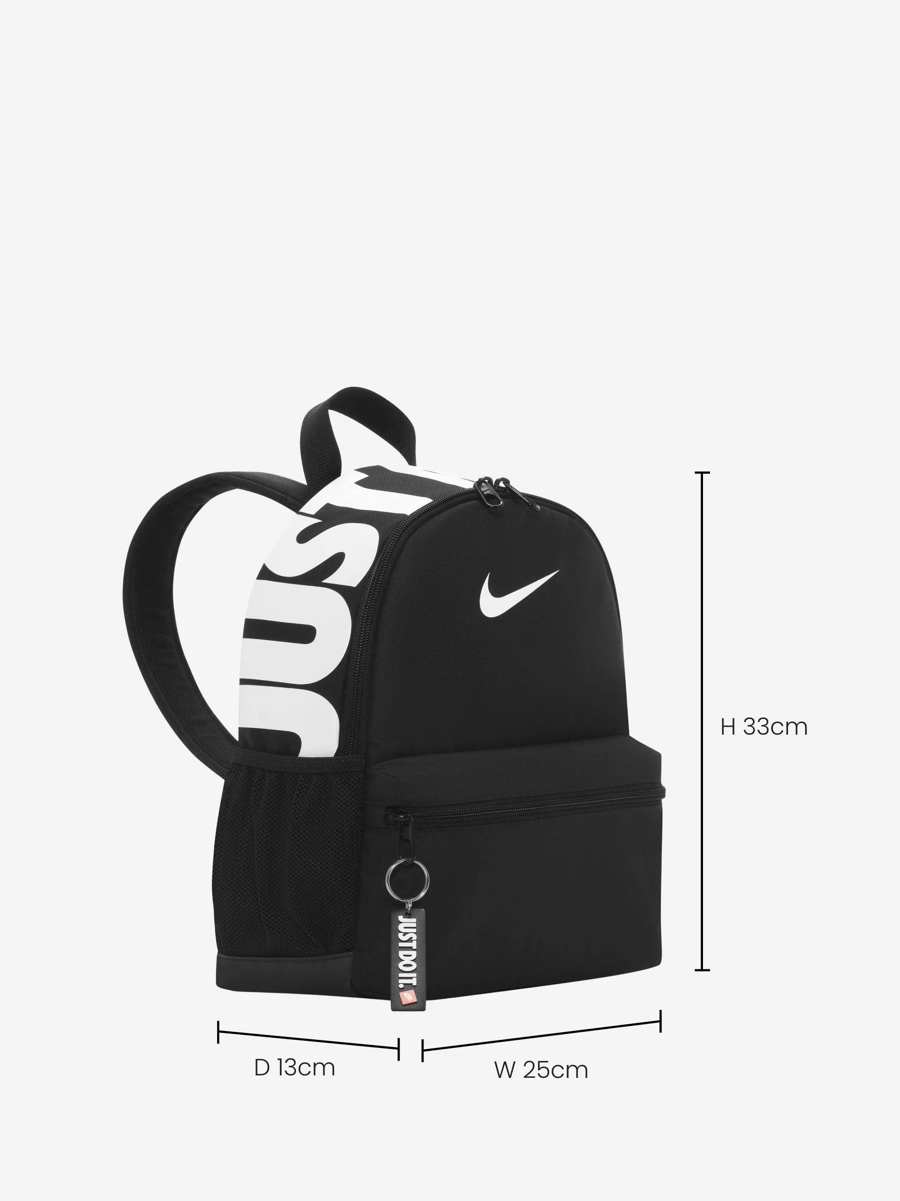 Zwart/wit - Nike Brasilia JDI minirugzak voor kinderen