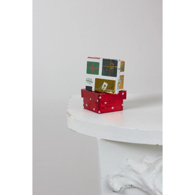 Mini boîte carrée 4,5x4,5x3cm - Kraft