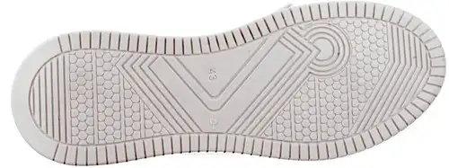 D1801 Hip wit/groen - maat 43 veterschoen wit - maat 43 Calandschoen