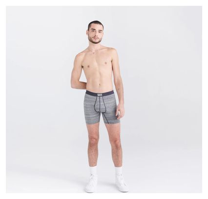 Boxer SAXX Ultra Super Soft Fly Gris Homme