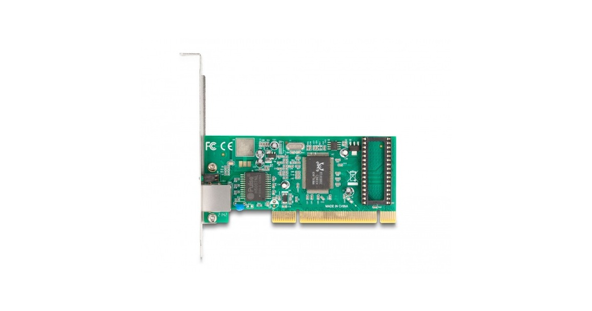 DeLOCKPCI Card to 1 x RJ45 Gigabit LAN RTL netwerkadapter