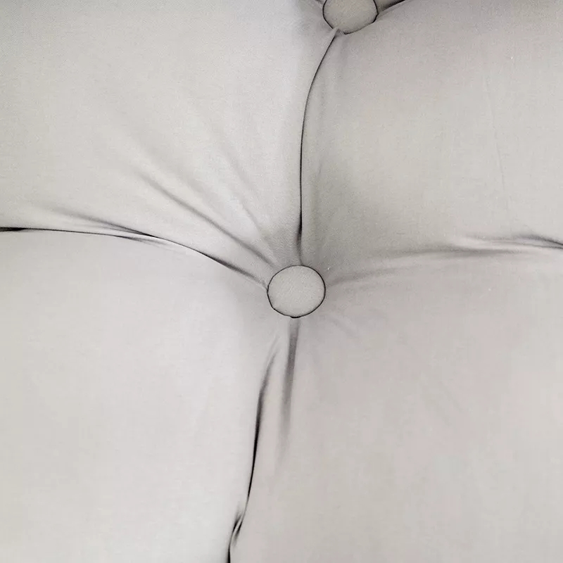 (120x80x12cm) Paletten Kissen Gepolsterte Lounge Sitzauflage mit Rückenlehne - Grau