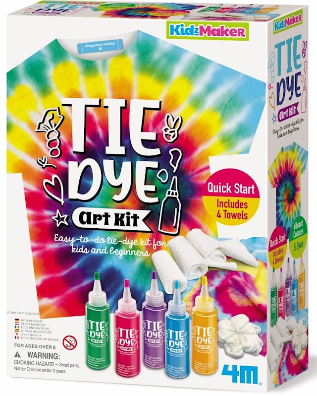 Hobbysett Batikk Tie Dye Art Kit 4M