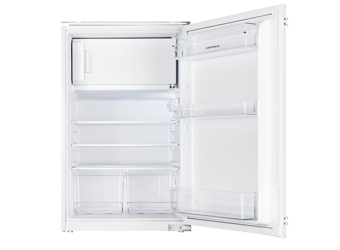 Respekta Küchenzeile KB280WWSC 280 cm Weiß mit Glaskeramik