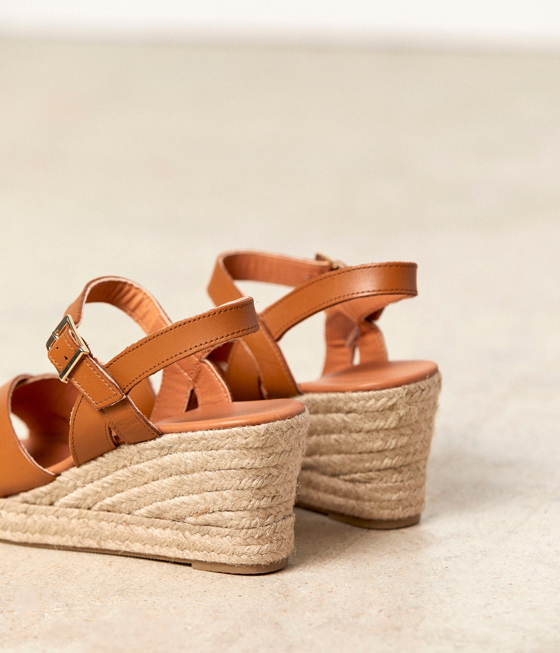 Espadrilles camel Triana