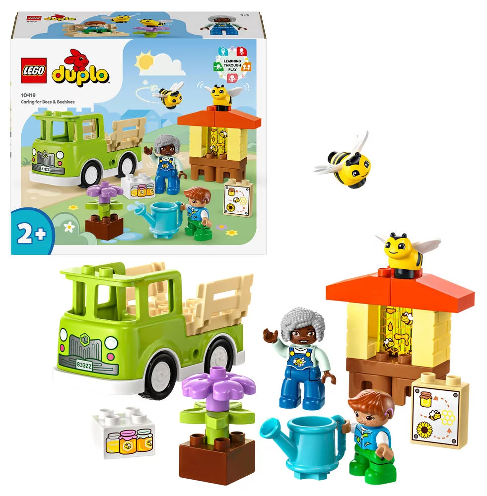 LEGO®DUPLO®MA VILLE 10419 - PRENDRE SOIN DES ABEILLES ET DES RUCHES