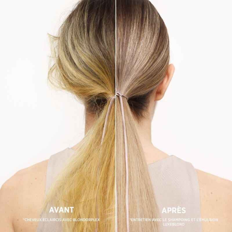 Routine LuxeBlond avec conditionneur System Professional